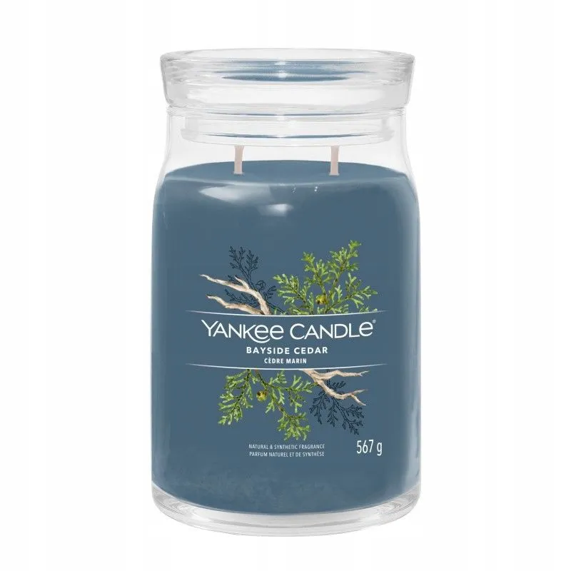Yankee Candle Signature świeca duża Bayside Cedar Yankee Candle Signature świeca duża Bayside Cedar
