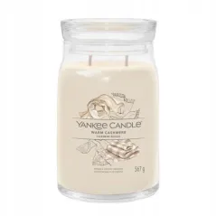 Yankee Candle Signature świeca duża Warm Cashmere