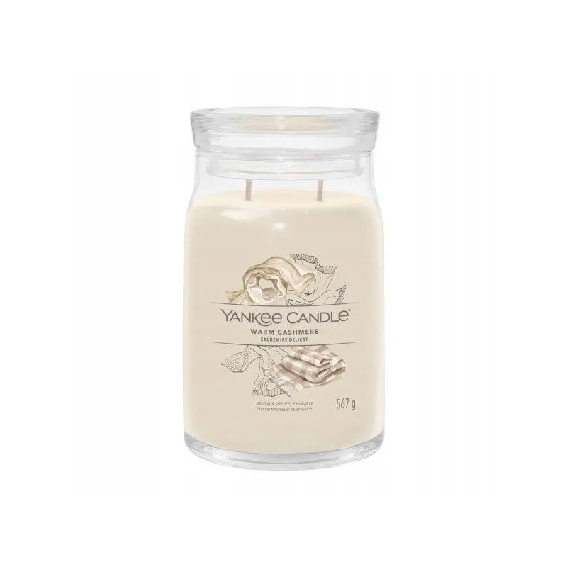 Yankee Candle Signature świeca duża Warm Cashmere Yankee Candle Signature świeca duża Warm Cashmere