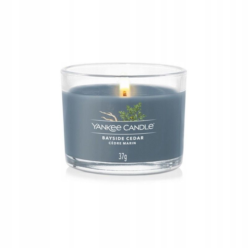 YANKEE CANDLE SIGNATURE ŚWIECA MINI BAYSIDE CEDAR