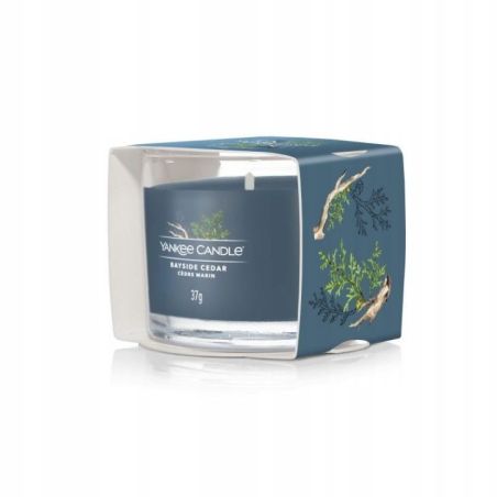 YANKEE CANDLE SIGNATURE ŚWIECA MINI BAYSIDE CEDAR