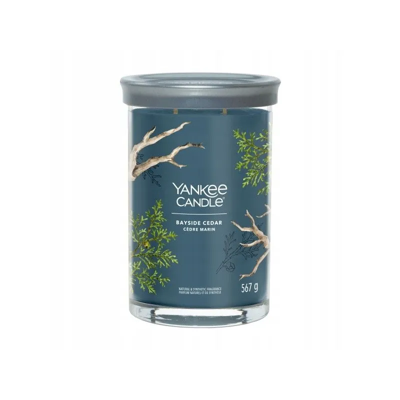 Yankee Candle Signature tumbler z 2 knotami Bayside Cedar Yankee Candle Signature tumbler z 2 knotami Bayside Cedar