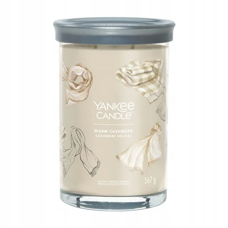 Yankee Candle Signature tumbler z 2 knotami Warm Cashmere Yankee Candle Signature tumbler z 2 knotami Warm Cashmere