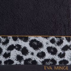 Ręcznik Eurofirany ewa minge eva 22 70 x 140 cm czarny