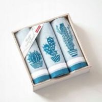 Komplet kuchenny pudełko drewno Arizona 3SZT. turkus