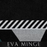 Ręcznik Eurofirany ewa minge Eva7 50 x 90 cm czarny