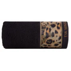 Ręcznik Eurofirany ewa minge eva 23 50 x 90 cm czarny