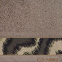 Ręcznik Eurofirany ewa minge eva 24 50 x 90 cm ciemnobeżowy
