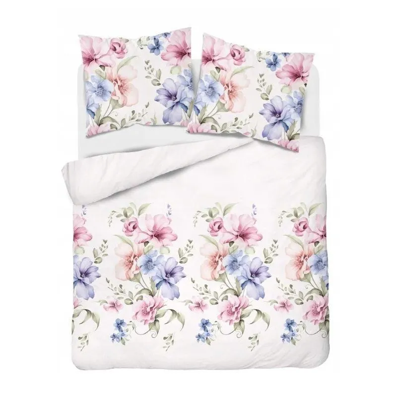 Pościel flanelowa 160X200 kolorowe KWIATY4949A Pościel flanelowa 160X200 kolorowe KWIATY4949A