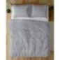 Posciel flanelowa 160X200 szara geometria 4941A Posciel flanelowa 160X200 szara geometria 4941A