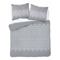 Pościel flanelowa 220X200 szara 4951B