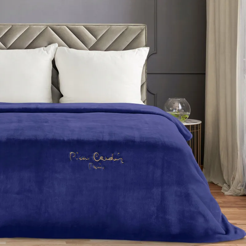 Koc Eurofirany Clara1 220 x 240 cm granatowy Koc Eurofirany Clara1 220 x 240 cm granatowy