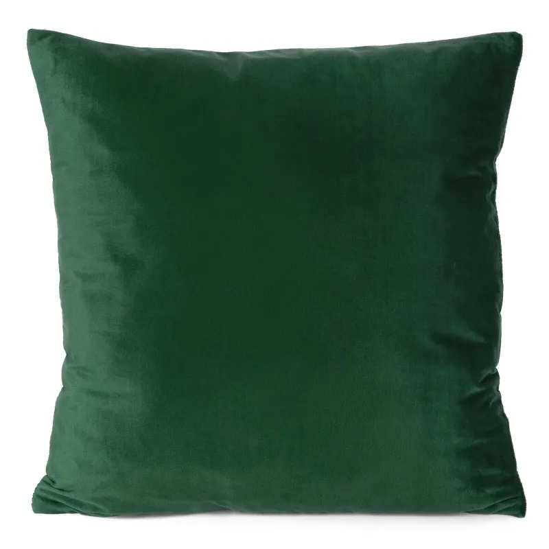 Eurofirany poszewka Elora 60 x 60 cm ciemnozielony