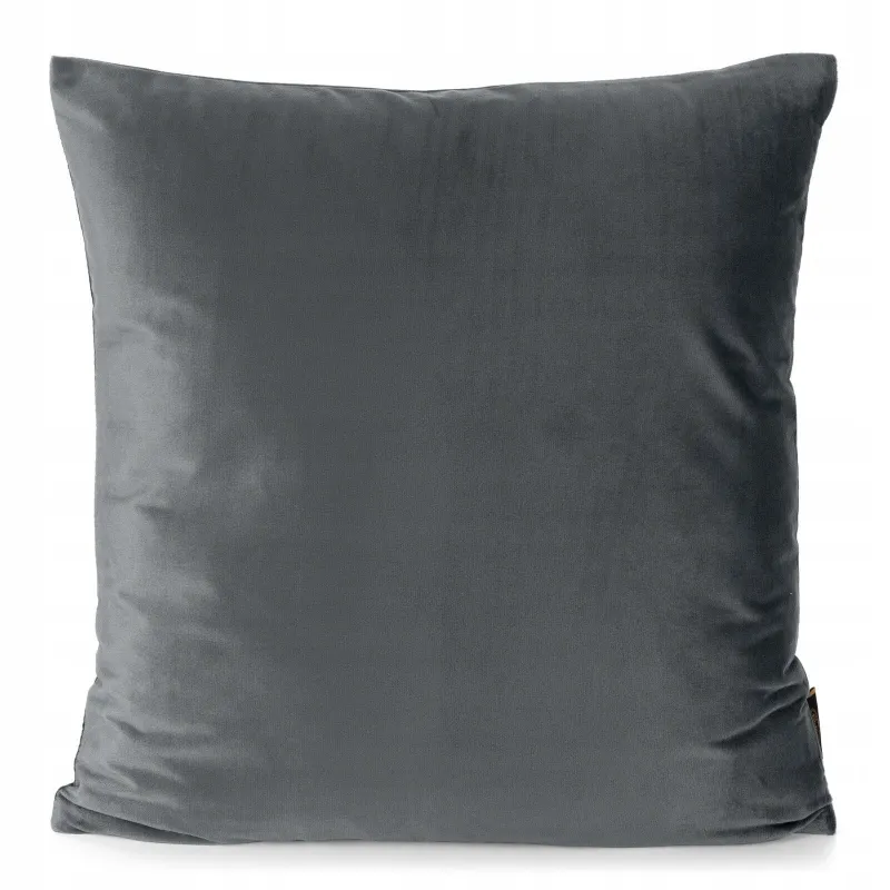 Eurofirany poszewka Elora 60 x 60 cm stalowy