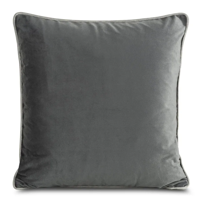 Eurofirany poszewka Melia 60 x 60 cm stalowy