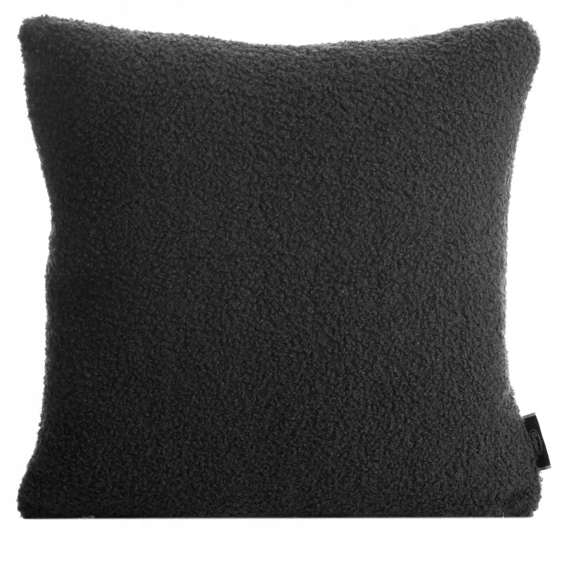 Eurofirany poszewka bukla 45 x 45 cm czarny Eurofirany poszewka bukla 45 x 45 cm czarny