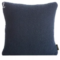 Eurofirany poszewka bukla 45 x 45 cm granatowy