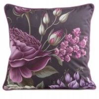 Eurofirany poszewka velvet 120 45 x 45 cm fioletowy
