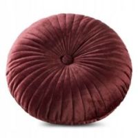 Eurofirany poszewka velvet 68 o 40 cm bordowy
