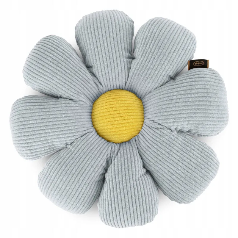Eurofirany poszewka Flower 40 o 37 cm srebrny
