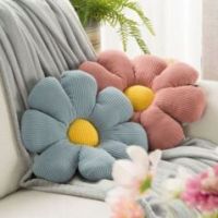 Eurofirany poszewka Flower 40 o 37 cm srebrny