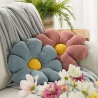 Eurofirany poszewka Flower 40 o 37 cm niebieski