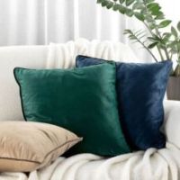 Eurofirany poszewka Melia 60 x 60 cm granatowy