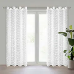 Eurofirany zasłona gotowa Aurelia 135 x 250 cm biały