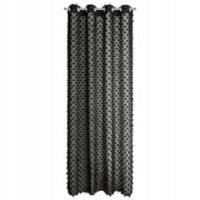 Eurofirany zasłona gotowa Aurelia 135 x 250 cm czarny