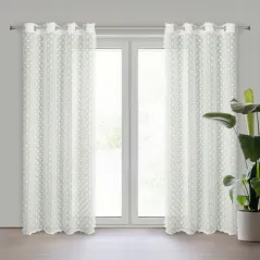Eurofirany zasłona gotowa Aurelia 135 x 250 cm kremowy