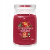 Świeca Yc Signature - Red Apple Wreath Yankee Candle