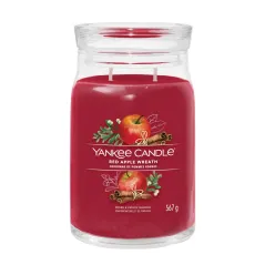 Świeca Yc Signature - Red Apple Wreath Yankee Candle