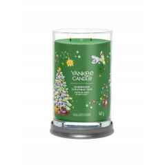 ŚWIECA YC SIGNATURE SHOMMERING CHRISTMAS TREE YANKEE CANDLE