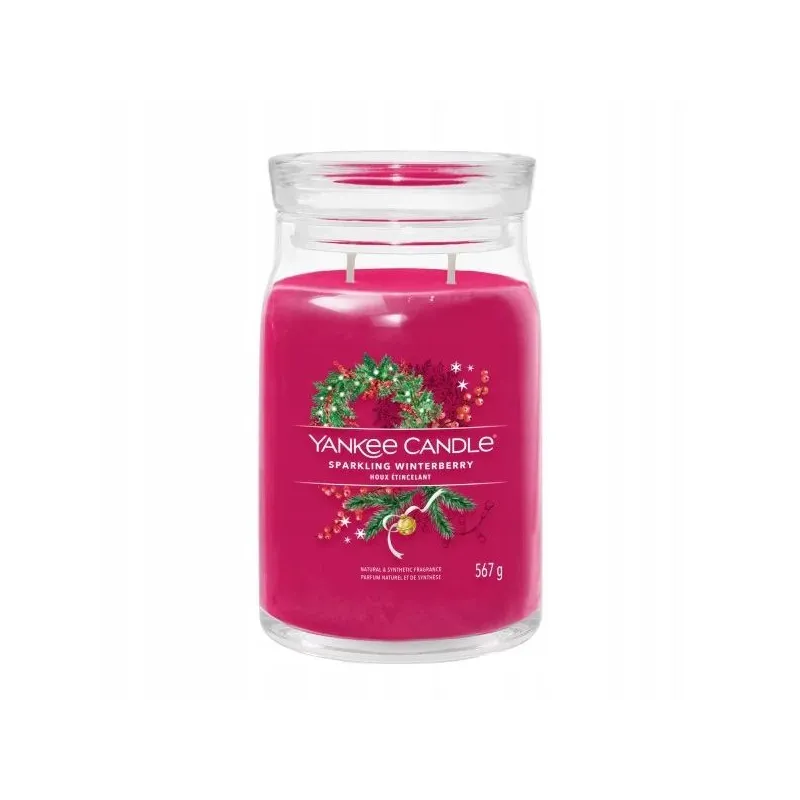 Świeca Yc Signature Sparkling Winterberry Yankee Candle Świeca Yc Signature Sparkling Winterberry Yankee Candle