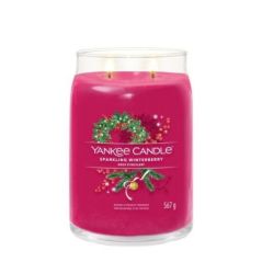 ŚWIECA YC SIGNATURE SPARKLING WINTERBERRY YANKEE CANDLE