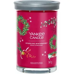Świeca Yc Signature-Tumbler Sparkling Winterberry Yankee Candle