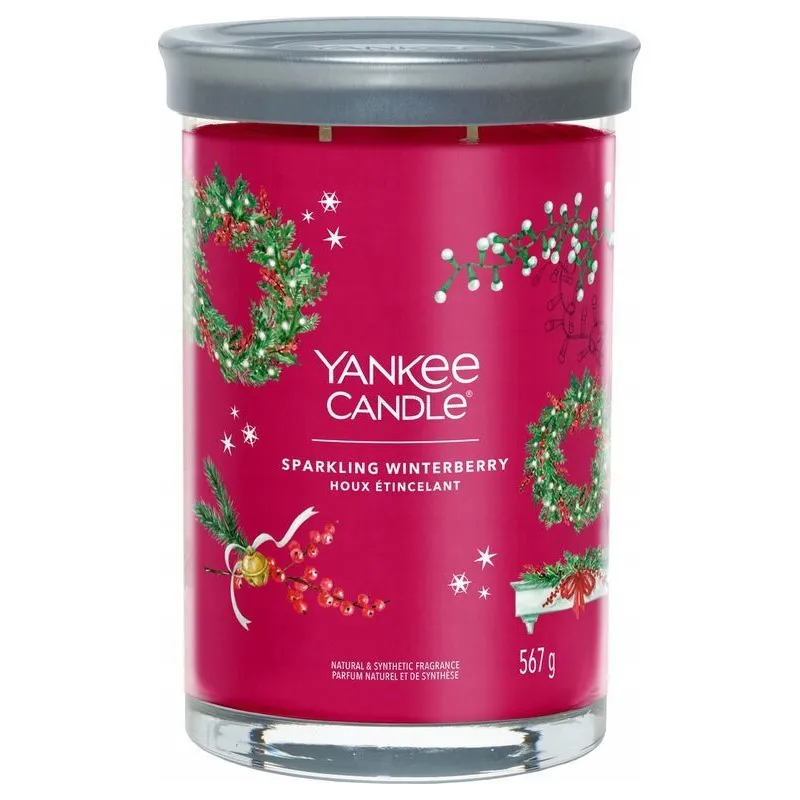 Świeca Yc Signature-Tumbler Sparkling Winterberry Yankee Candle Świeca Yc Signature-Tumbler Sparkling Winterberry Yankee Candle