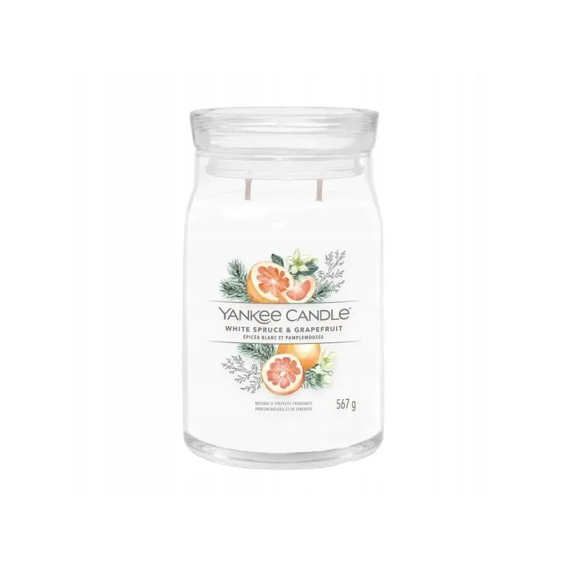 Świeca sojowa Yc Signature-White Spruce & Grapefruit Świeca sojowa Yc Signature-White Spruce & Grapefruit