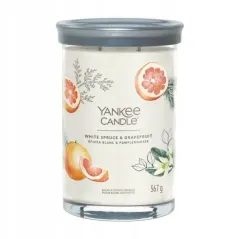 Świeca sojowa Yc Signature White Spruce & Grapefruit Yankee Candle