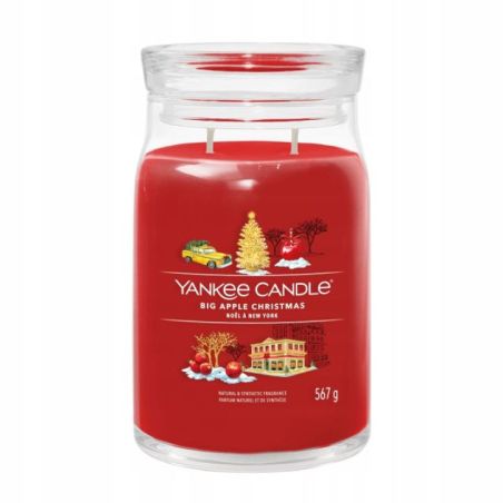 ŚWIECA SOJOWA YC SIGNATURE-BIG APPLE CHRISTMAS YANKEE CANDLE