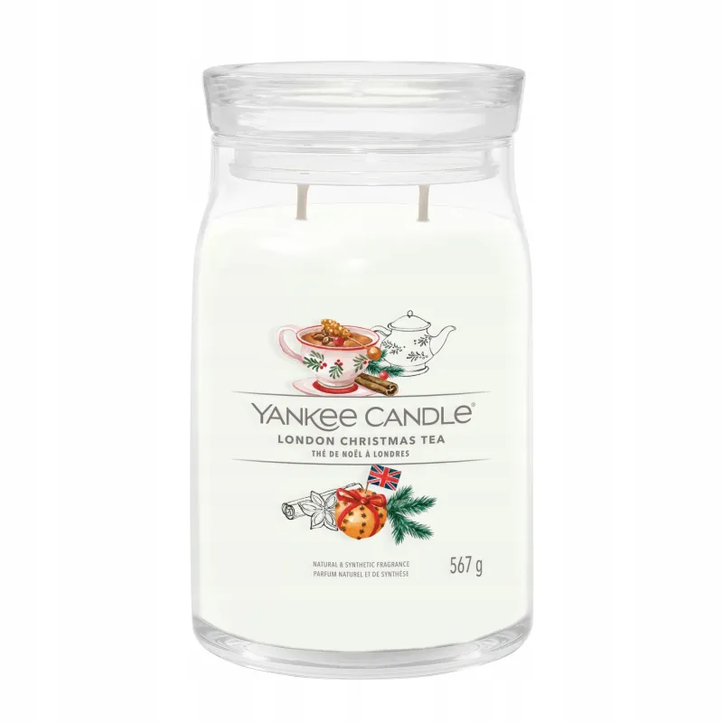 Świeca Yc Signature-London Christmas tea Yankee Candle Świeca Yc Signature-London Christmas tea Yankee Candle