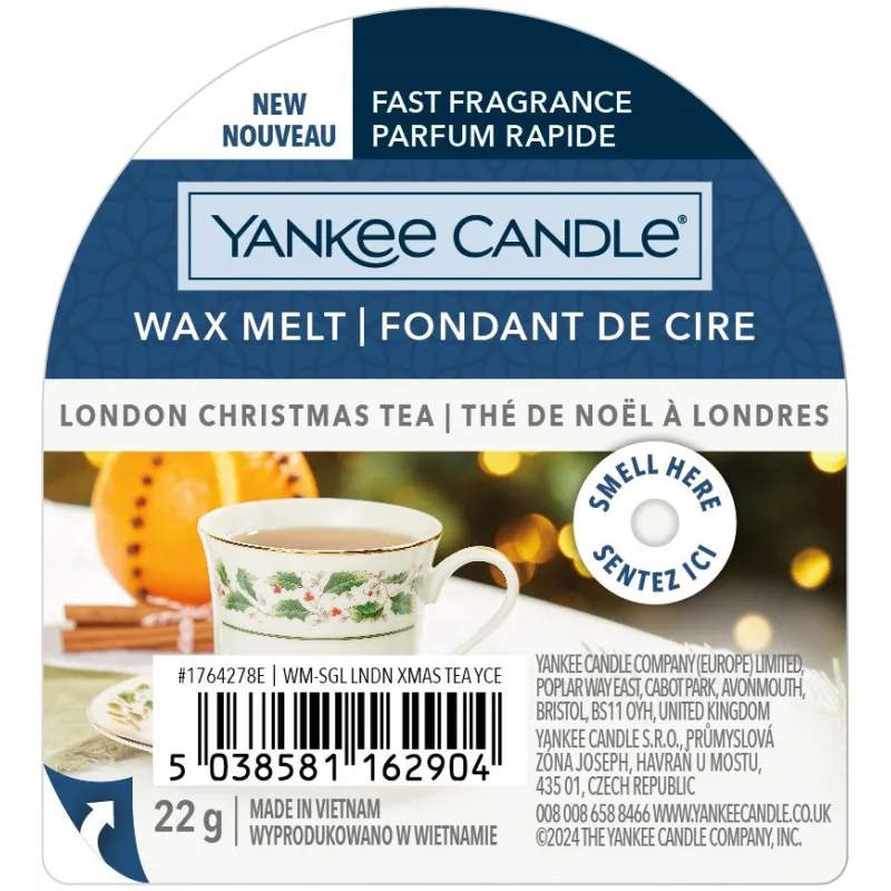Wosk Yc Signature-London Christmas tea Yankee Candle Wosk Yc Signature-London Christmas tea Yankee Candle