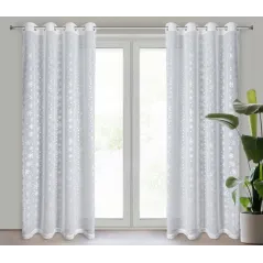 Eurofirany firana gotowa SW/FIR/SNOW/B+SR 140X250 Przel