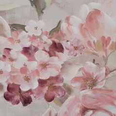Eurofirany obraz 611 80 x 80 cm ciemnoróżowy