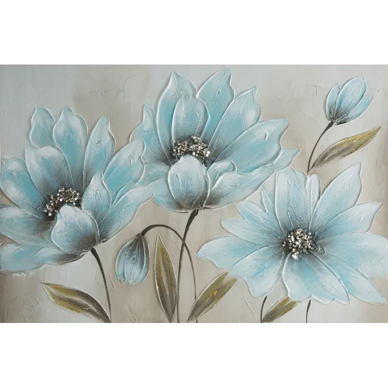 Obraz 655 90 x 60 cm błękitny Obraz 655 90 x 60 cm błękitny
