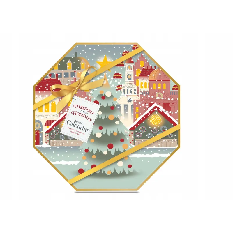 Kalendarz adwentowy mały Passport To The Holidays Yankee Candle 24 szt. Kalendarz adwentowy mały Passport To The Holidays Yankee Candle 24 szt.