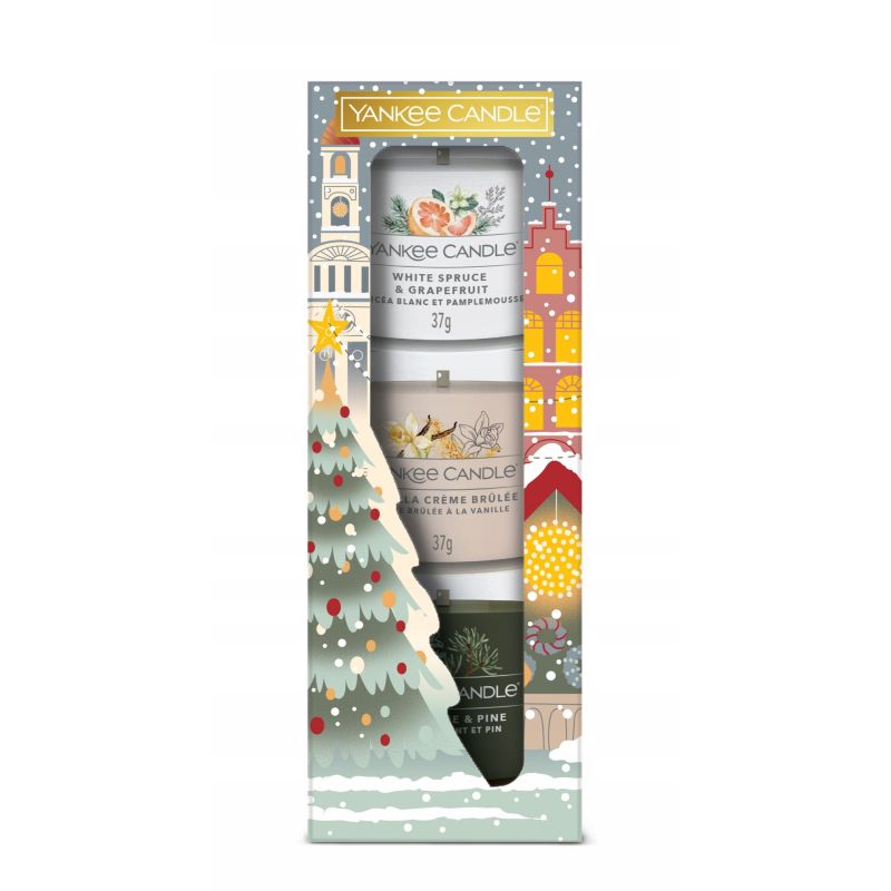 Zestaw 3 świec Passport To The Holidays Yankee Candle 3 szt.