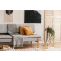 Koc pled wełniany 100% miedziany 160X200