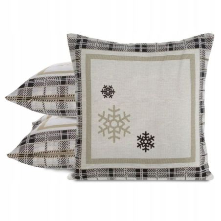 Poszewka Eurofirany GOB/CHP/ANGEL/Ś 45X45 +/-5% beżowy