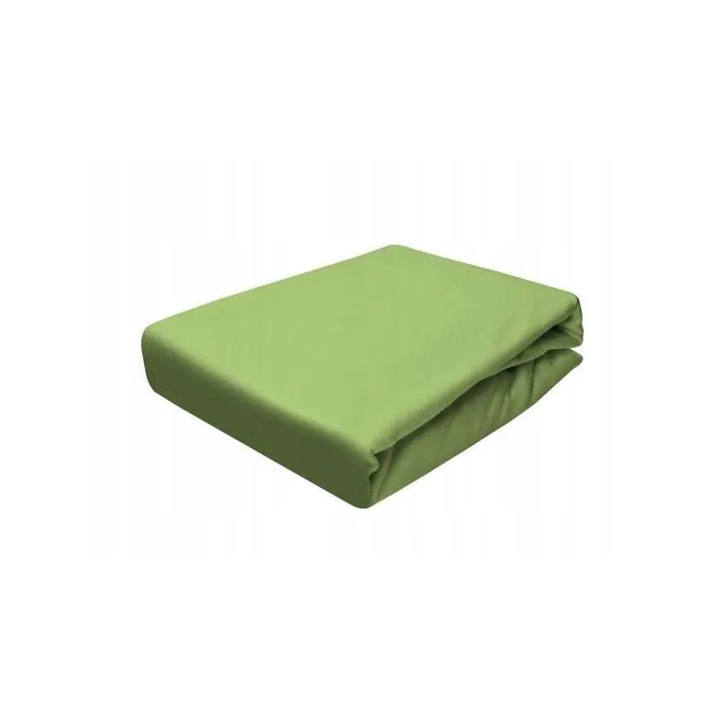 Prześcieradło Jersey z gumką 160x200 Zielone 20cm Prześcieradło Jersey z gumką 160x200 Zielone 20cm
